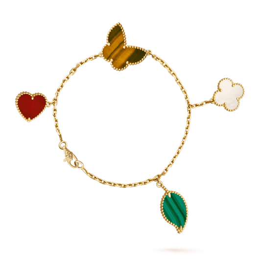 [Baslove] GOLDARMBAND „LUCKY SPRING 5“