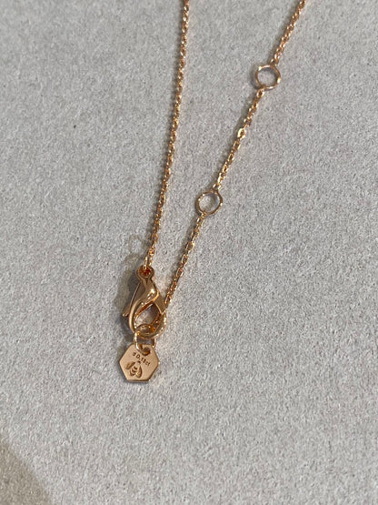 [Baslove] BIENENLIEBE DIAMANT HALSKETTE