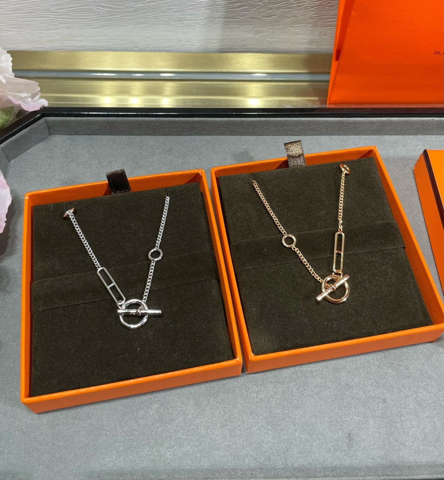 [Baslove]HM STERLING SILBER KETTE D'ANCRE HERZ