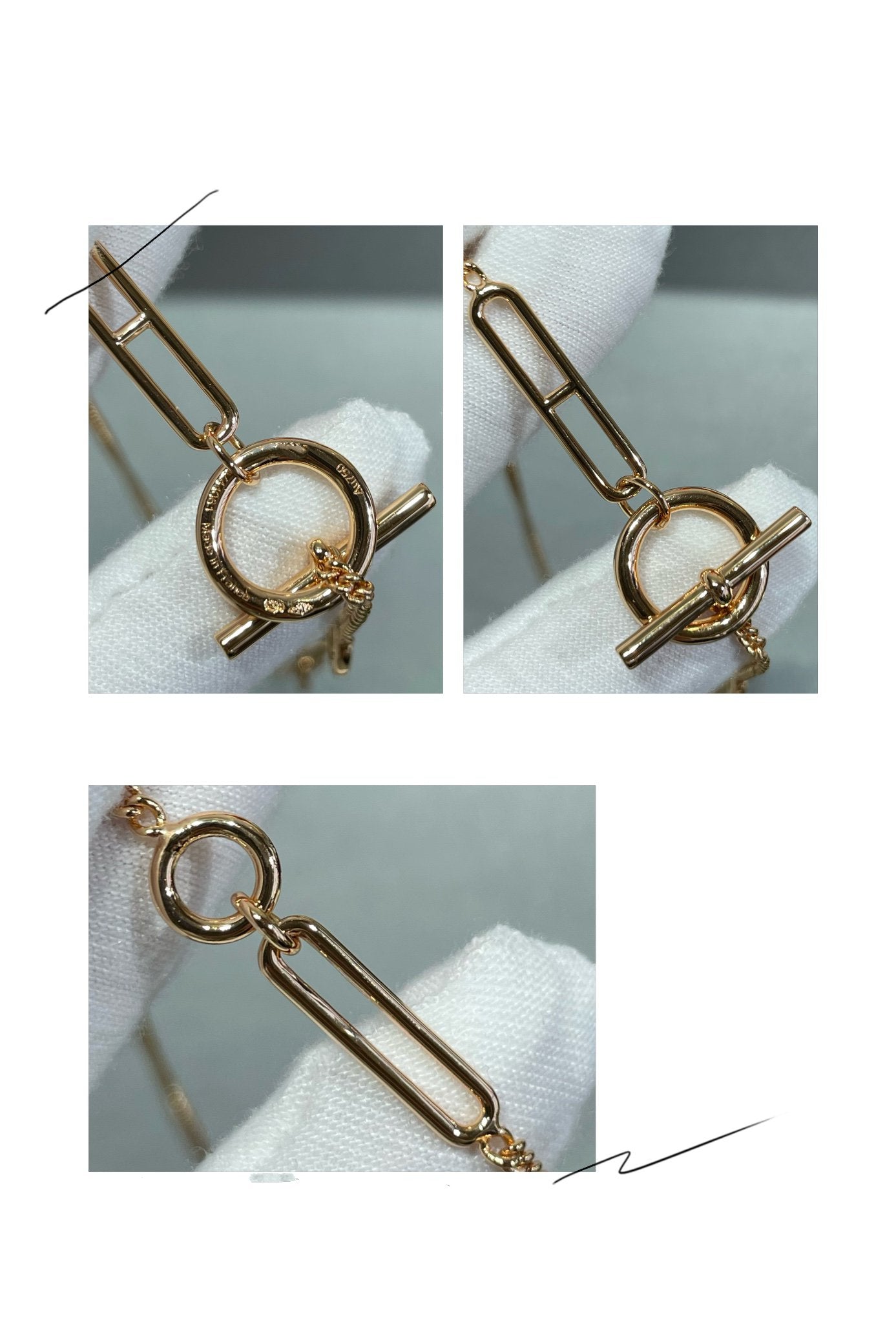 [Baslove]HM STERLING SILBER KETTE D'ANCRE HERZ