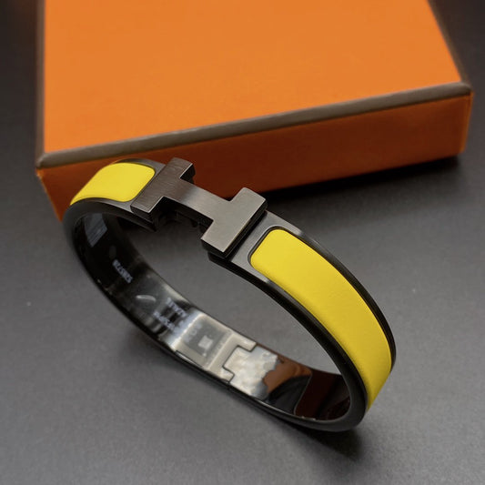 [Baslove]CLIC HM SO SCHWARZ GELB ARMBAND