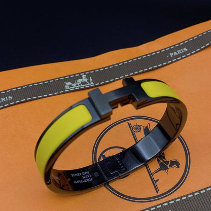 [Violet JW]CLIC HM SO BLACK YELLOW BRACELET