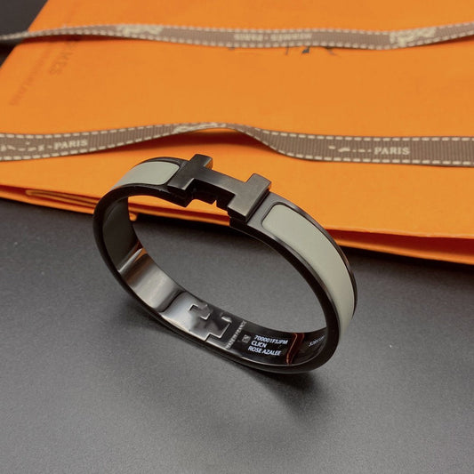[Baslove]CLIC HM SO SCHWARZ GRAU ARMBAND