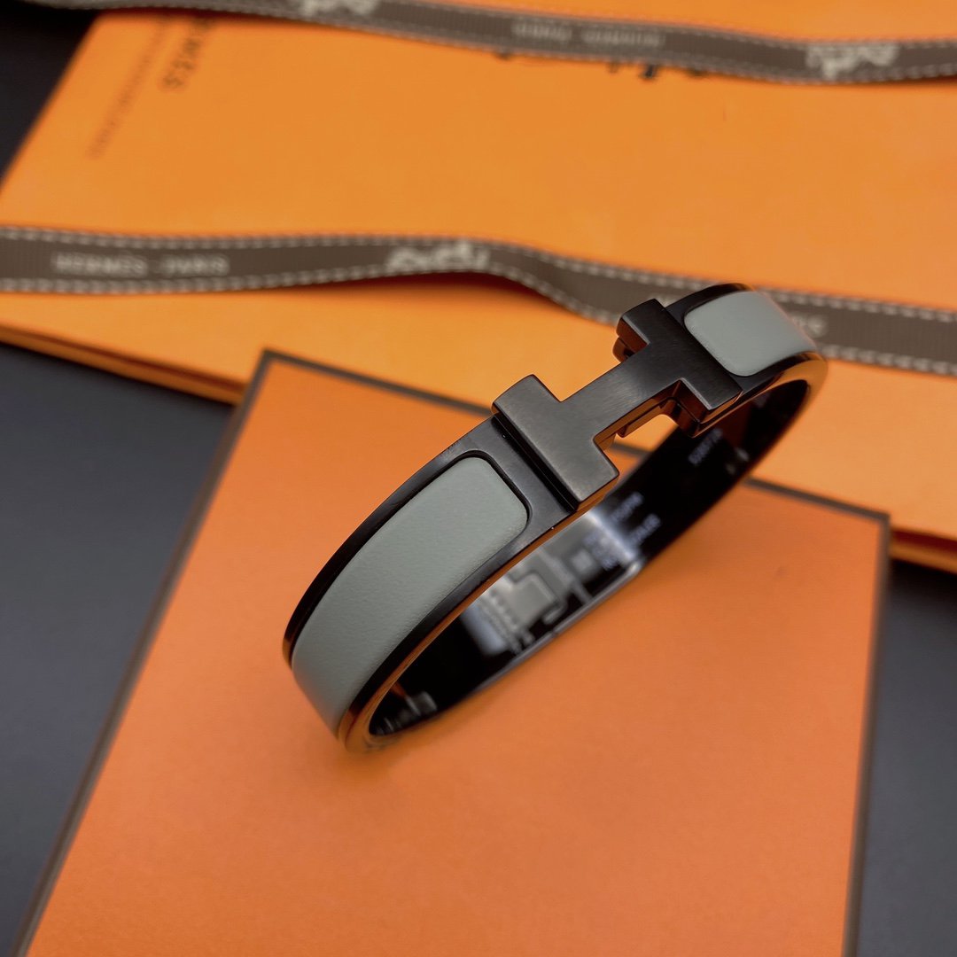 [Violet JW]CLIC HM SO BLACK GREY BRACELET