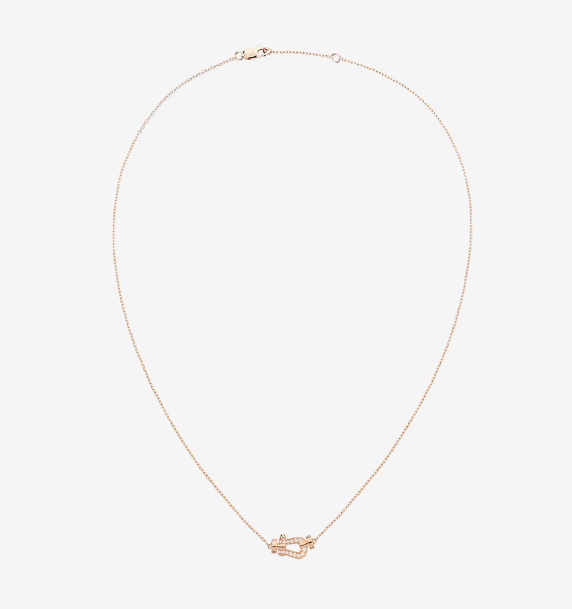 [Baslove]FORCE 10 DIAMANT ROSGOLD HALSKETTE MINIMODELL