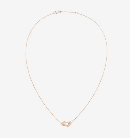 [Baslove]FORCE 10 DIAMANT ROSGOLD HALSKETTE MINIMODELL