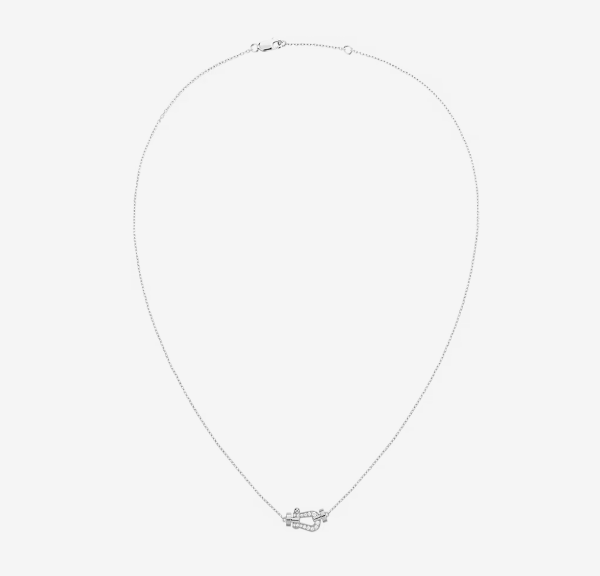 [Baslove]FORCE 10 DIAMANT SILBER HALSKETTE MINI MODELL