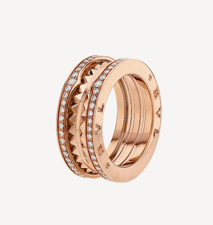[Baslove]ZERO 1 ROCK DIAMANT ROSA GOLD