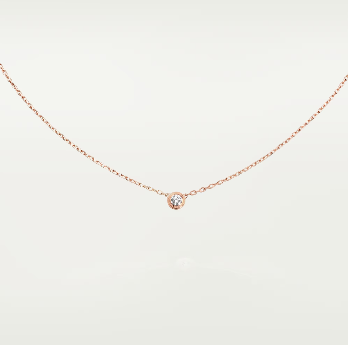[Baslove]DAMOUR DIAMANT HALSKETTE