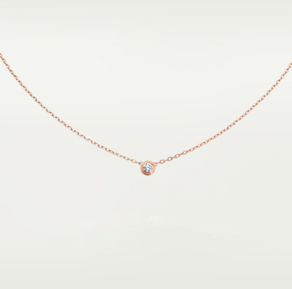 [Baslove]DAMOUR DIAMANT HALSKETTE