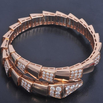 [Baslove]SERPENTI ARMBAND ROTGOLD DIAMANT