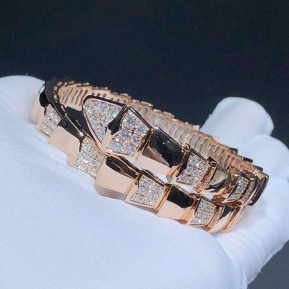 [Baslove]SERPENTI ARMBAND ROTGOLD DIAMANT