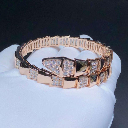 [Baslove]SERPENTI ARMBAND ROTGOLD DIAMANT