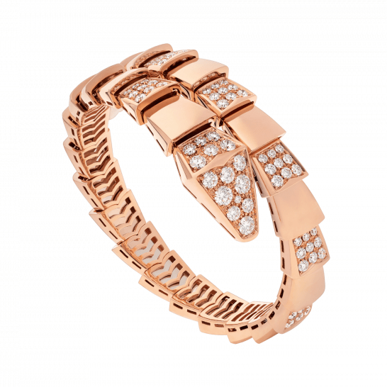 [Baslove]SERPENTI ARMBAND ROTGOLD DIAMANT