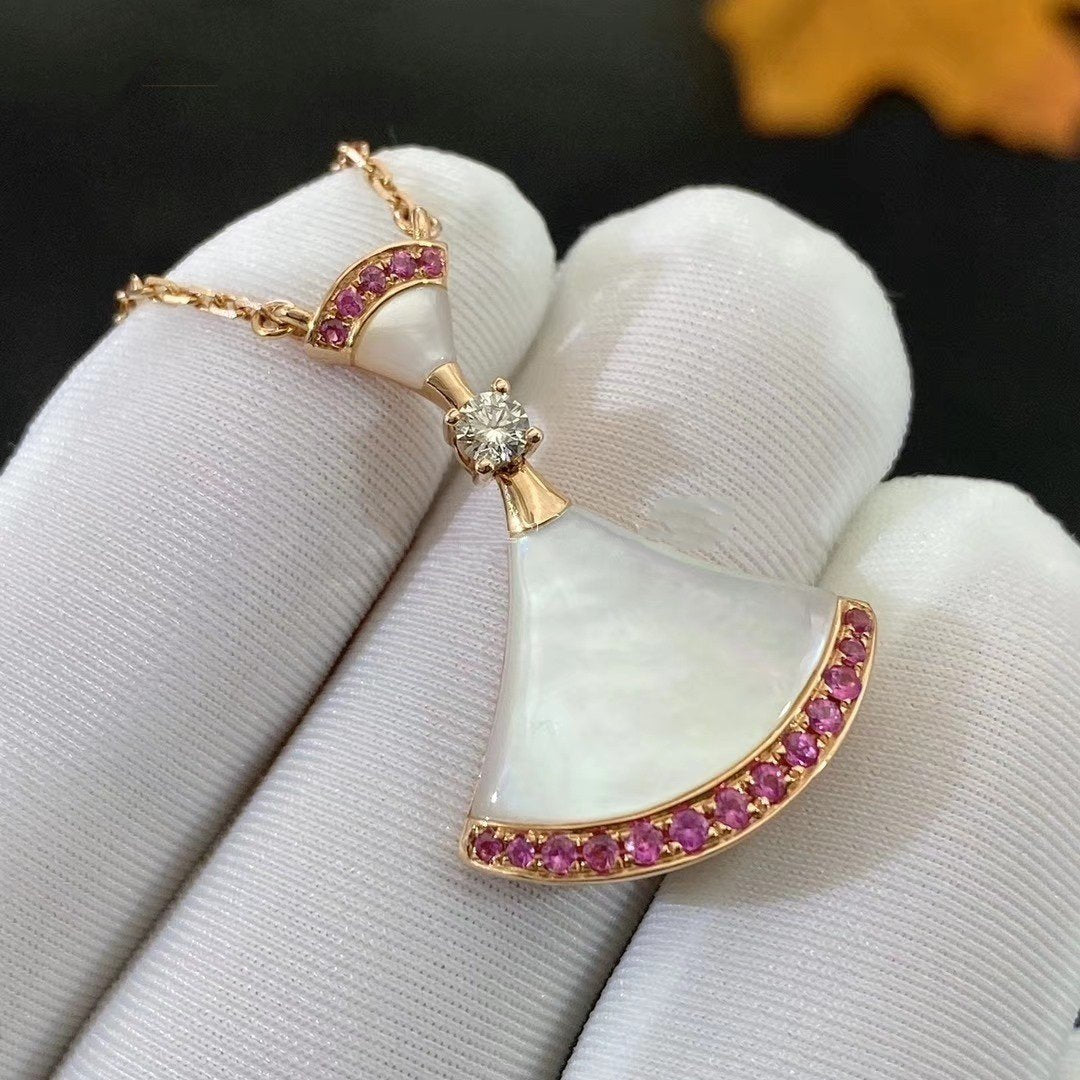 [Violet JW]DREAM NECKLACE MOP PINK DIAMOND