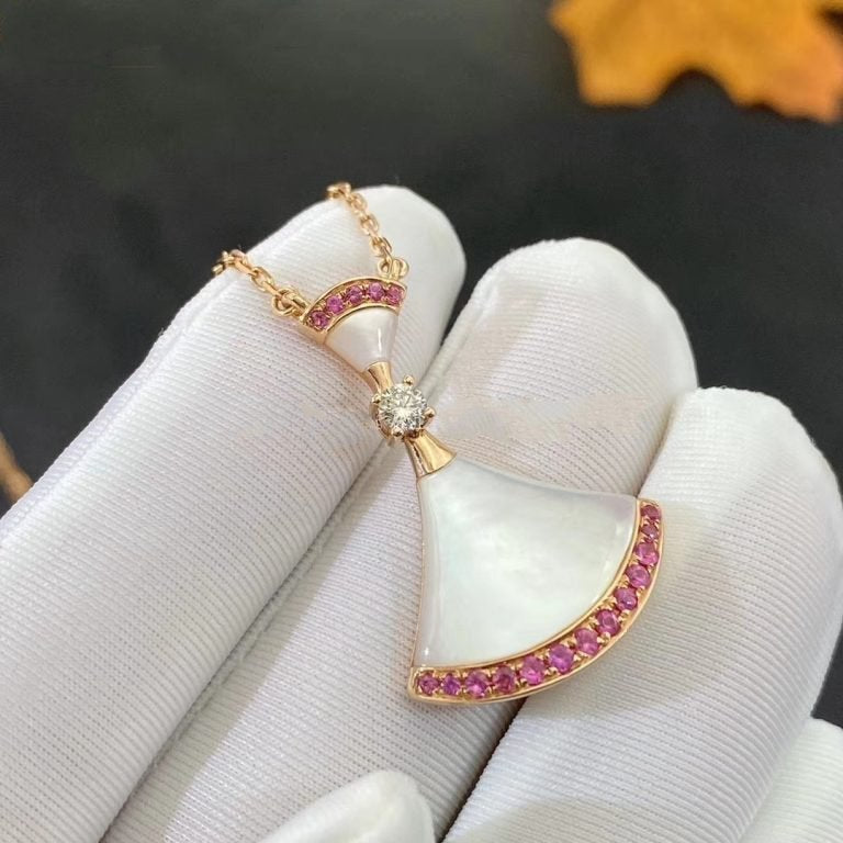 [Violet JW]DREAM NECKLACE MOP PINK DIAMOND