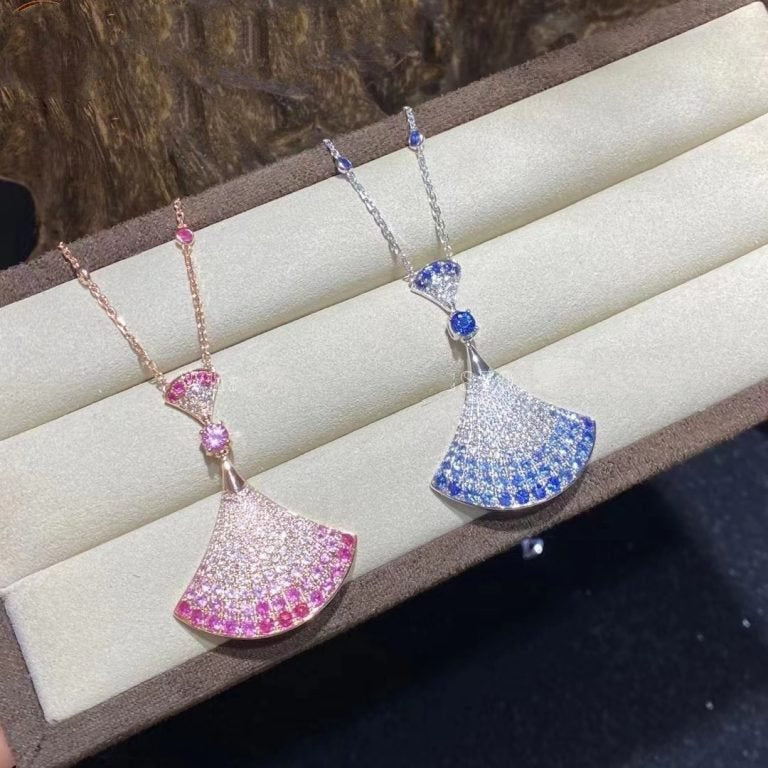 [Violet JW]DREAM NECKLACE AGATE SILVER DIAMOND