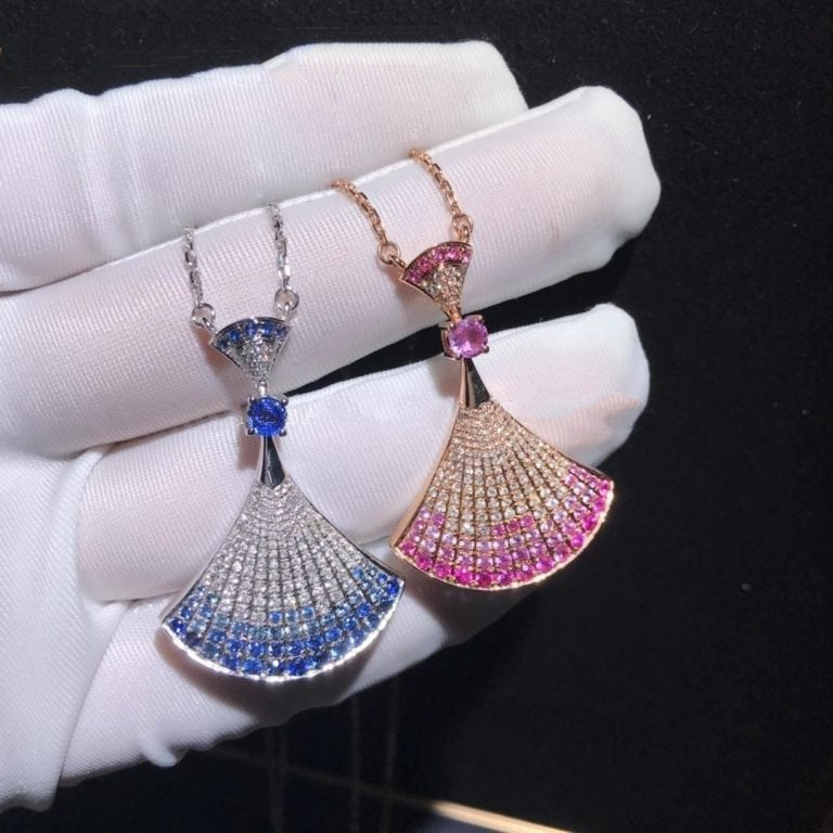 [Violet JW]DREAM NECKLACE AGATE SILVER DIAMOND