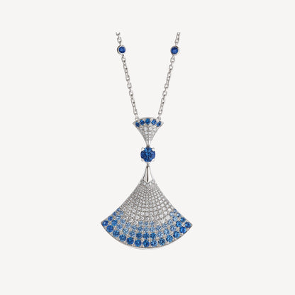 [Violet JW]DREAM NECKLACE AGATE SILVER DIAMOND