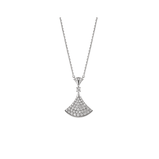[Baslove] TRAUM HALSKETTE SILBER VOLLER DIAMANT