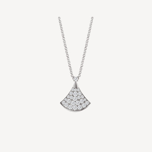 [Baslove]TRAUM HALSKETTE SILBER DIAMANT