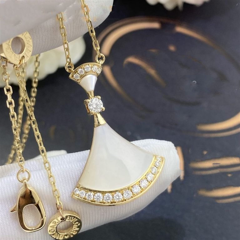 [Violet JW]DREAM NECKLACE MOP GOLD DIAMOND