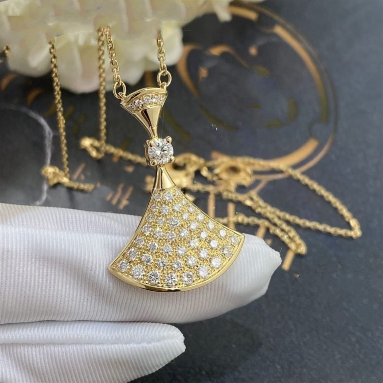 [Violet JW]DREAM NECKLACE GOLD FULL DIAMOND
