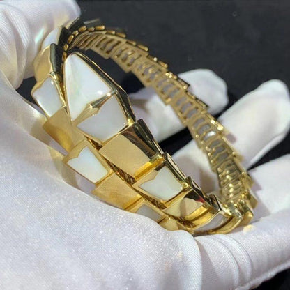 [Baslove]SERPENTI ARMBAND MOP GOLD