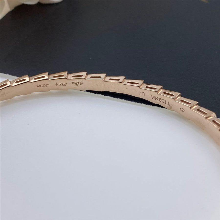 [Baslove]SERPENTI ARMBAND ROSGOLD MOP DIAMANT 