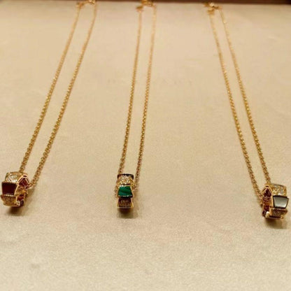 [Violet JW]SERPENTI PEDANT DIAMOND NECKLACE