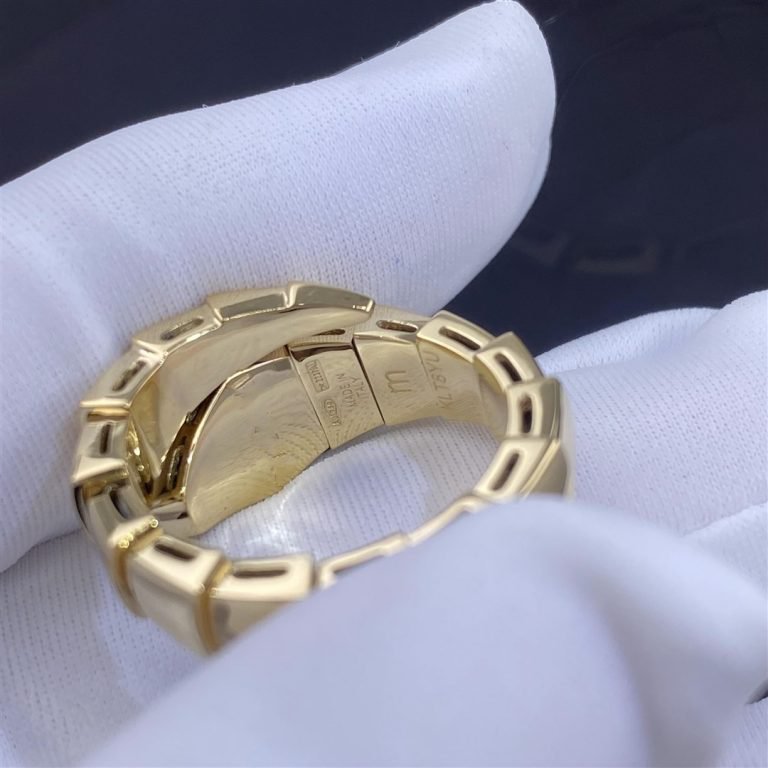 [Baslove]SERPENTI RING GOLD DIAMANT