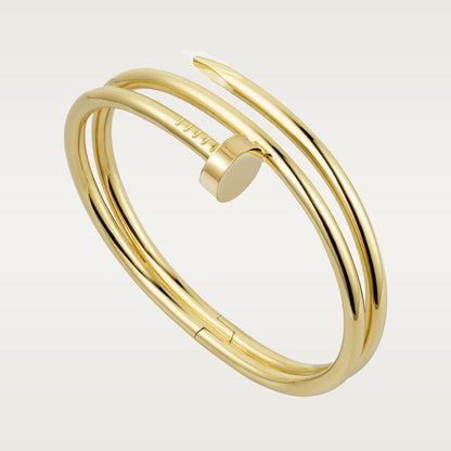 [Baslove]JUSTE ブレスレット 3.5MM ダブルロウ ゴールド