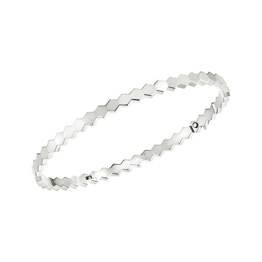 [Baslove]Silberarmband mit Bienenliebe