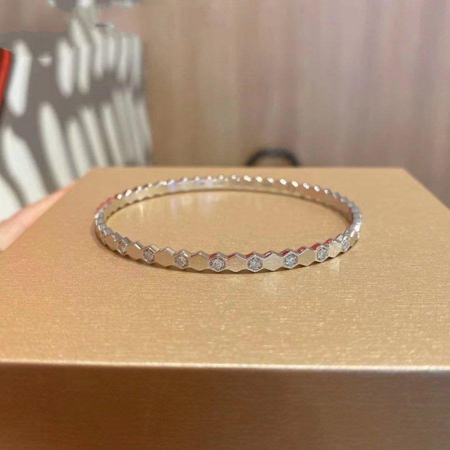 [Baslove] BEE LOVE SILBER DIAMANT ARMBAND