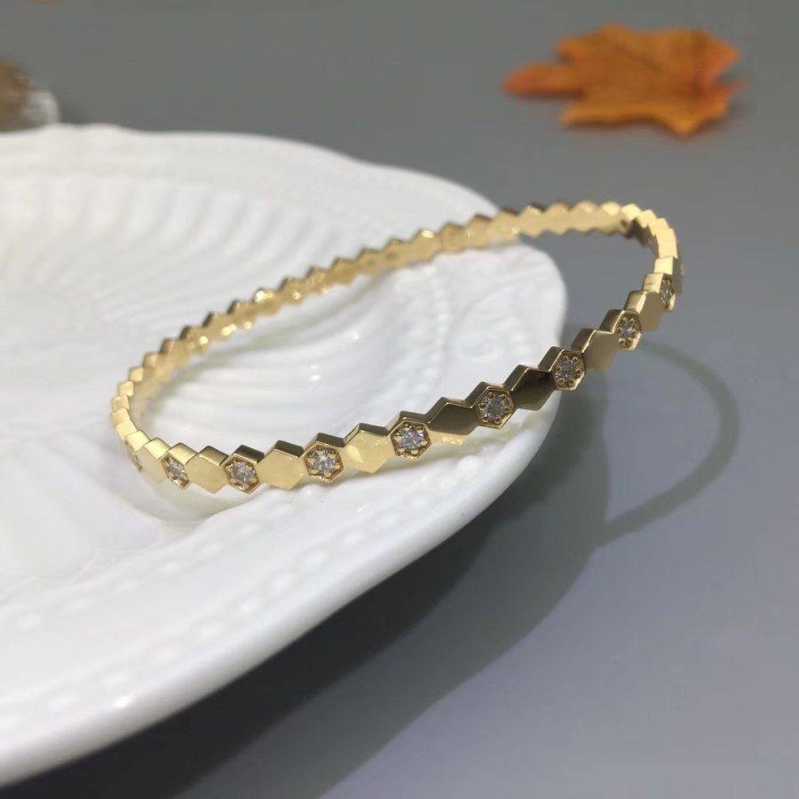 [Baslove] BEE LOVE GOLD DIAMANT ARMBAND 