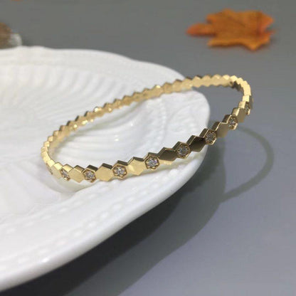 [Baslove] BEE LOVE GOLD DIAMANT ARMBAND 