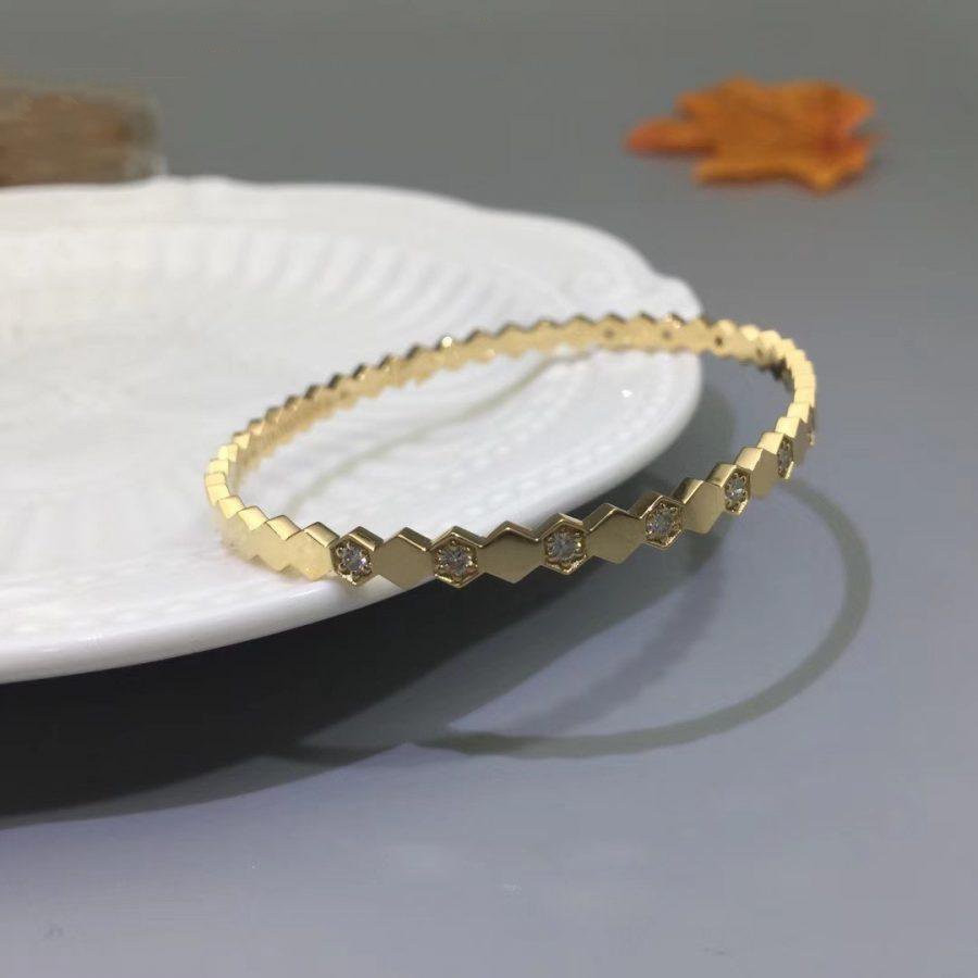 [Baslove] BEE LOVE GOLD DIAMANT ARMBAND 