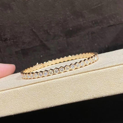 [Baslove] BEE LOVE GOLD ARMBAND VOLLER DIAMANT 