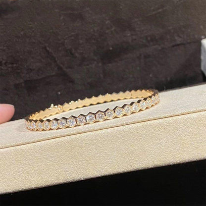 [Baslove] BEE LOVE GOLD ARMBAND VOLLER DIAMANT 