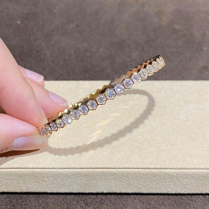 [Baslove] BEE LOVE GOLD ARMBAND VOLLER DIAMANT 