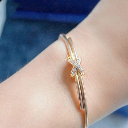 [Baslove]JEUX DE ARMBAND ROSA GOLD DIAMANTEN