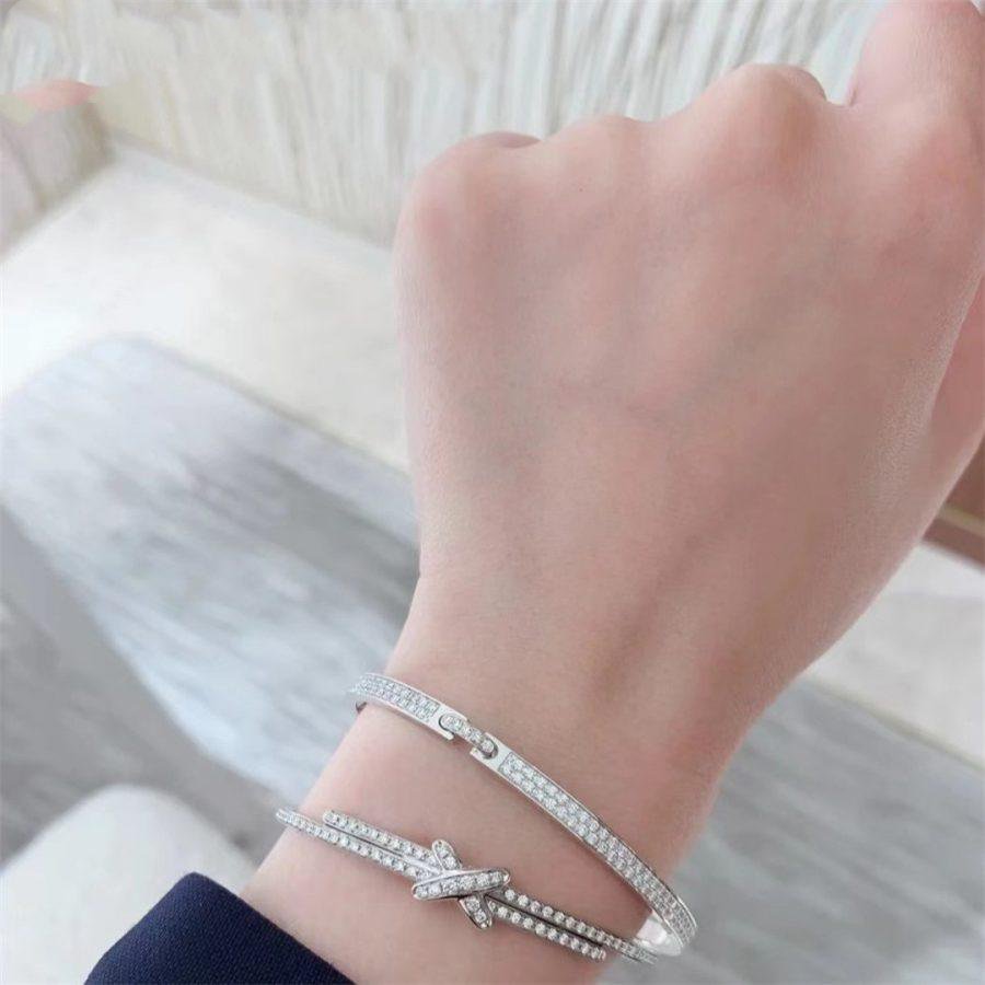 [Baslove]JEUX DE ARMBAND DIAMANTEN SILBER