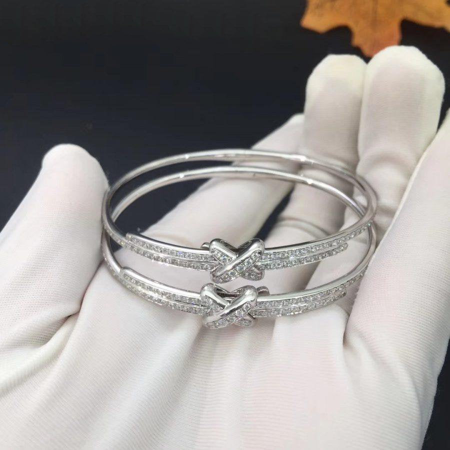 [Baslove]JEUX DE ARMBAND DIAMANTEN SILBER