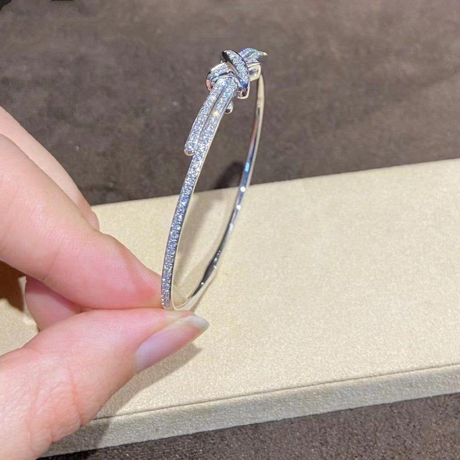 [Baslove]JEUX DE ARMBAND DIAMANTEN SILBER