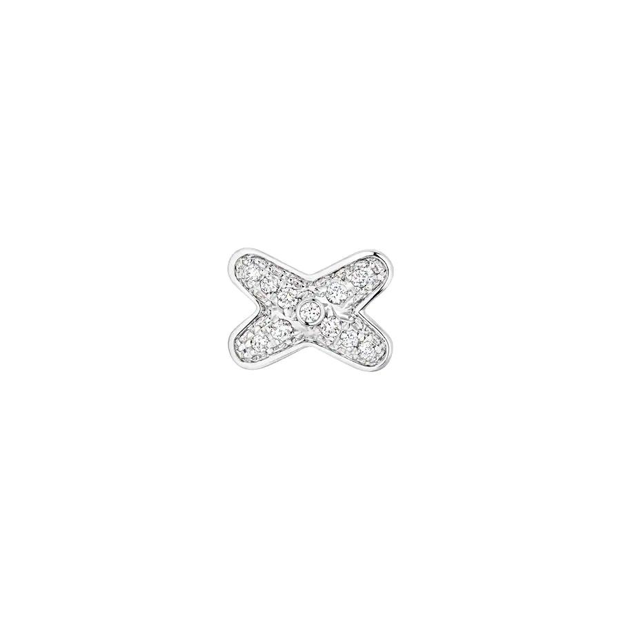 [Baslove]JEUX DE SILBER DIAMANT OHRRINGE