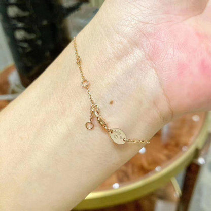 [Baslove]JEUX DE BRACELET MOP ROSA GOLD DIAMANTEN