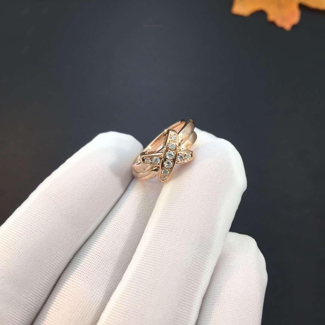 [Baslove]JEUX DE ROSA GOLD DIAMANTRING