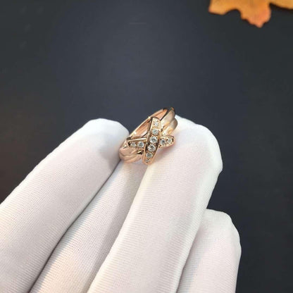 [Baslove]JEUX DE ROSA GOLD DIAMANTRING