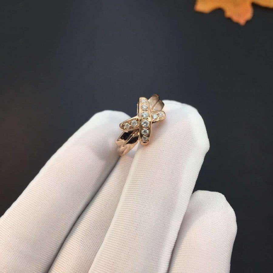 [Baslove]JEUX DE ROSA GOLD DIAMANTRING