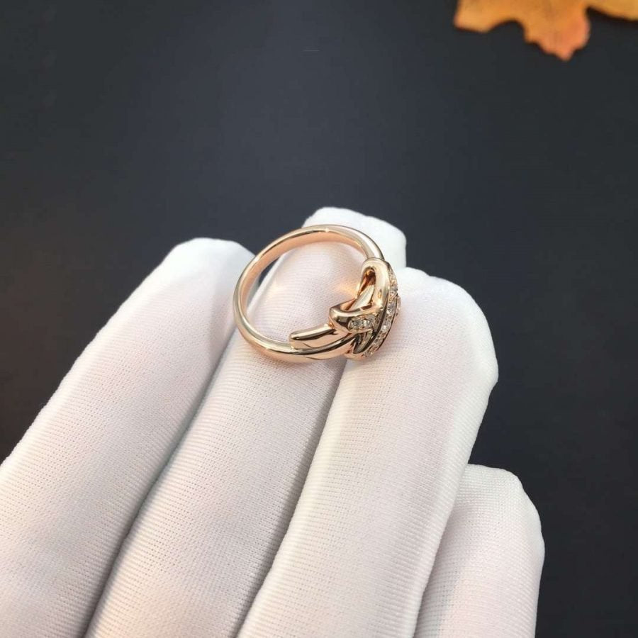 [Baslove]JEUX DE ROSA GOLD DIAMANTRING